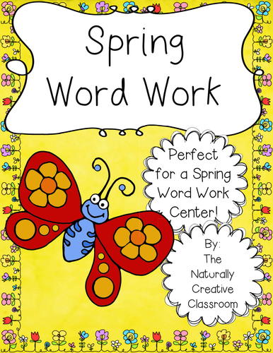 Spring Word Work