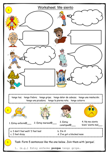 ¡Listos! 2(Rojo).6.2 'Me siento mal'