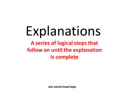 Easy Explanations!