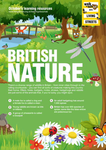 WoW October 15 - British Nature KS2
