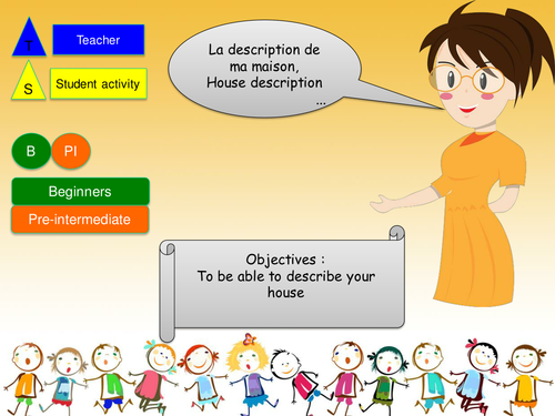 French Ressource Describe your house / Je decris ma maison en francais