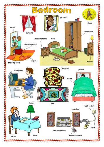My bedroom. by englishbee - Teaching Resources - Tes