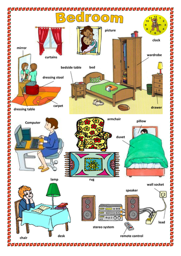 My bedroom. | Teaching Resources