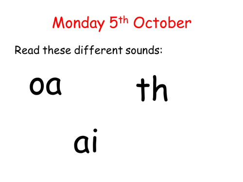 Phase 3 phonics or igh ar ur