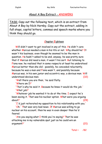 Punctuation Practice (2)