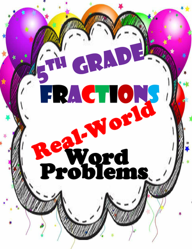 Fraction Word Problems-Real World