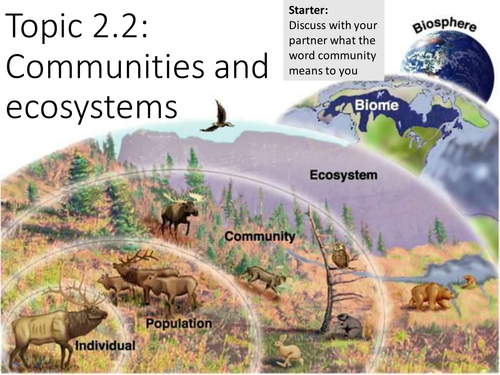 Topic 2.2 Communities and Ecosystems (ESS)