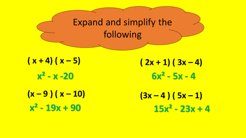 Expanding triple brackets