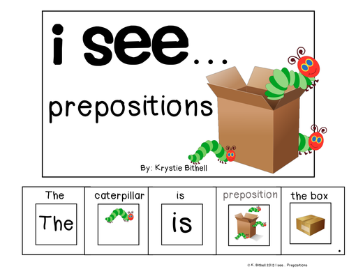 Prepositions Adapted Book 4 Book BUNDLE 