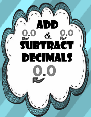 Add and Subtract Decimals