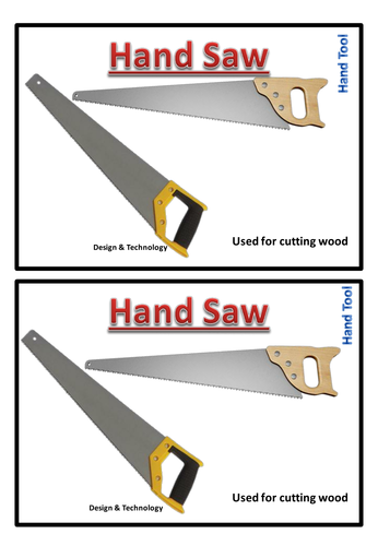 Design & Technology Know that Tool - Tool & Machine names