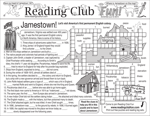 Printables Jamestown Worksheet jamestown worksheet davezan bundle powhatan tribe first people native americans