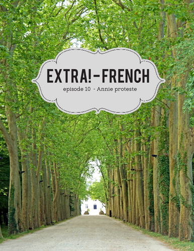 Extra! French - worksheets to accompany episode 10 -Annie proteste