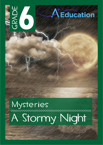 Description of a stormy night picture