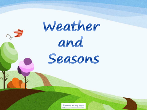 Y1 Science - Weather and seasons