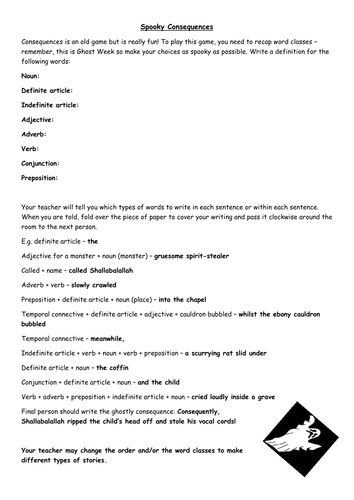 Spooky Grammar Consequences