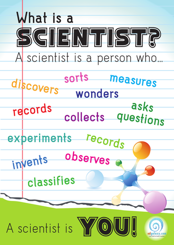 What is a scientist? Poster