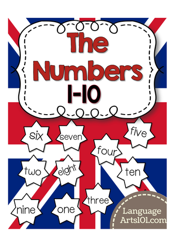 Practice the Numbers 1-10 in English