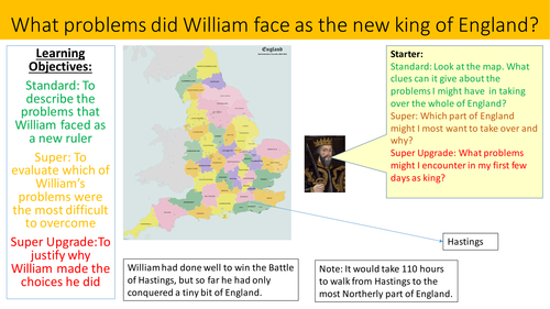 Can you solve William the Conqueror's problems?