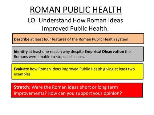 How Did the Romans Improve Public Health