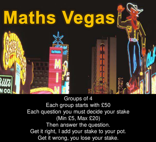 Maths Vegas Revision 2