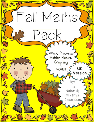 Fall Maths Pack:   Fall Money, Fall Time, Fall Word Problems & MORE!!!