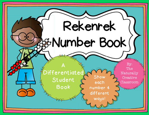 Rekenrek Number Book