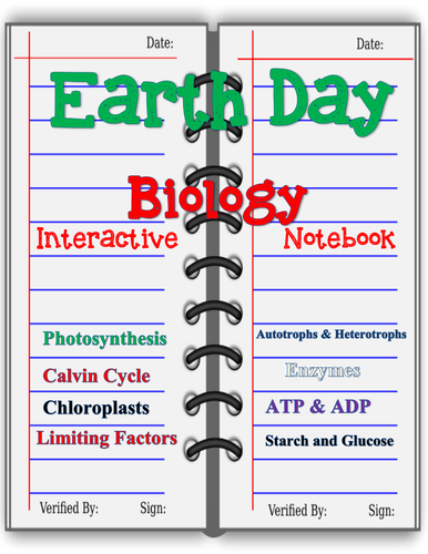 Earth Day Interactive Notebook-Life Science