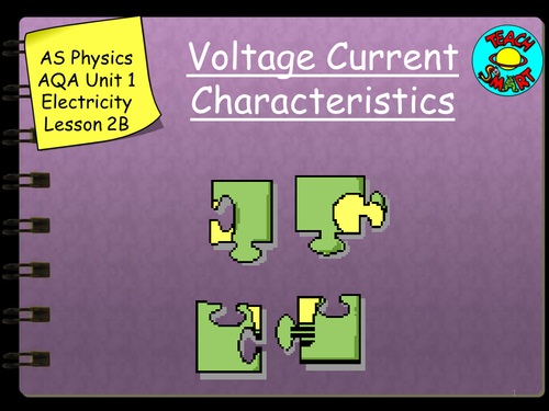AS Physics Voltage Current Characteristics 