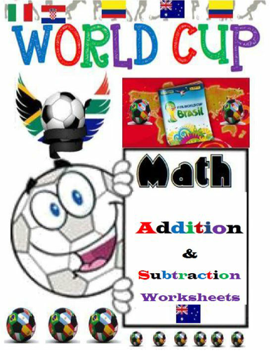 Soccer World Cup Addition and Subtraction