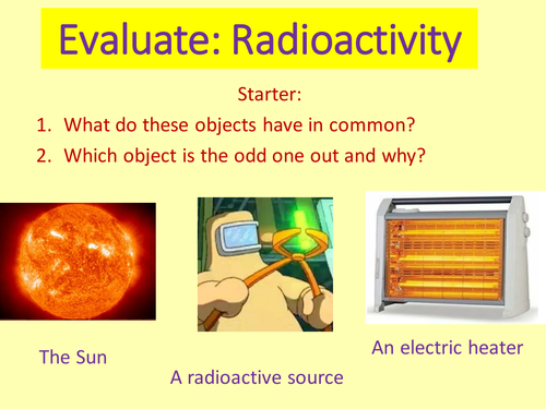 Radioactivity KS3 SOW