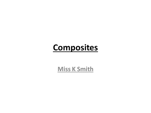 Composite Materials