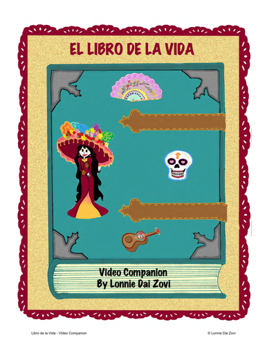 El libro de la vida Video Companion Worksheets and Activities Packet