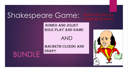 Shakespeare Game Bundle