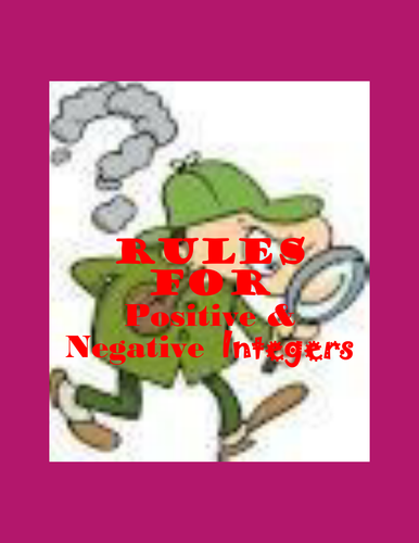 Positive and Negative Integers