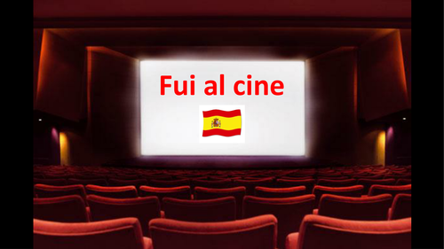 Fui al cine