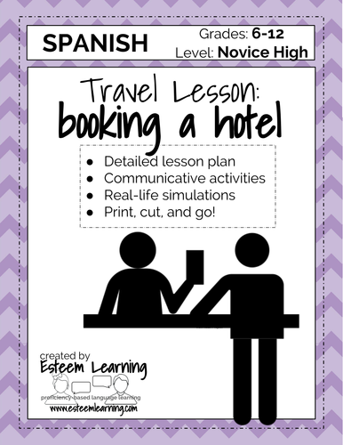 Travel Lesson - Booking a Hotel