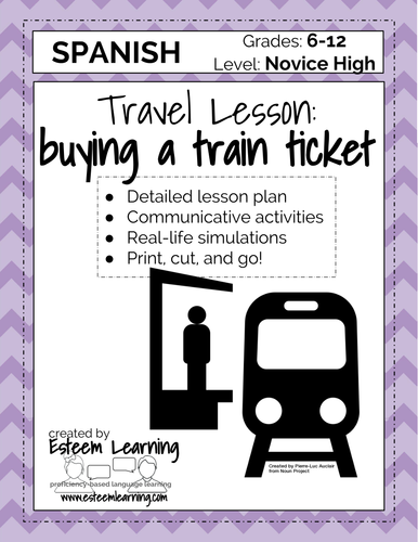 Travel Lesson - Buying a Train Ticket