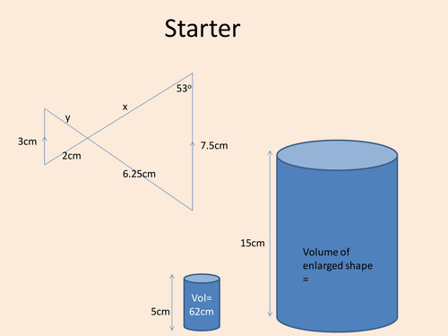 Volume of cylinder and sphere lesson