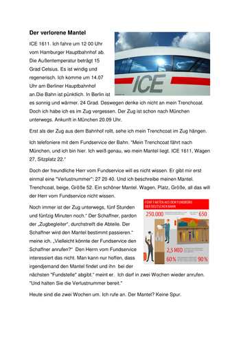 Der verlorene Mantel