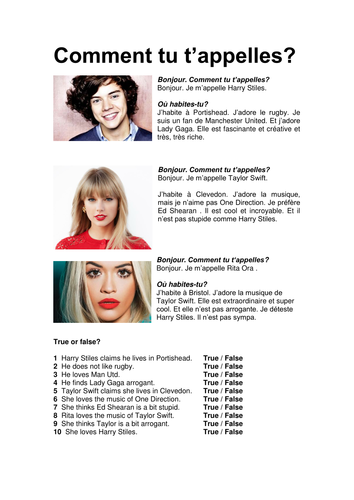 comment t appelles tu