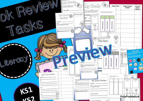 Differentiated Book Review Templates
