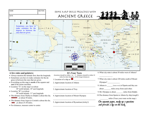 Worksheets Ancient Greece Map Worksheet worksheet ancient greece latitude longitude questions map by mccormick33 teaching resources tes