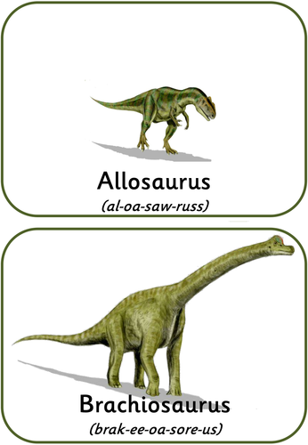 a to z list of dinosaurs