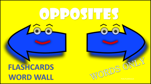 Opposites - Flashcards