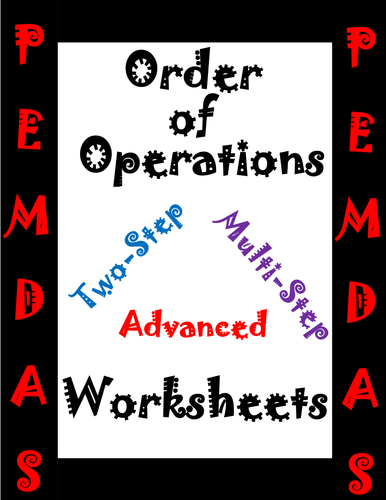 Order of Operations-Basic to Advanced