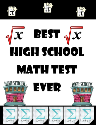 Best High School Math Assessment