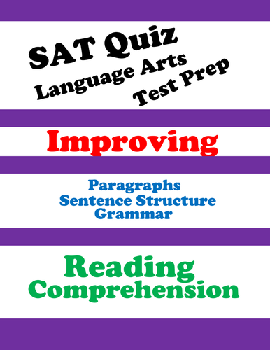 SAT Reading Practice Quiz (Grammar and Passage-Based Reading)