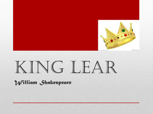 King Lear Teacher Resources