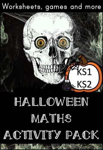 Halloween Maths Activity Pack for Upper KS1 and KS2